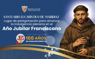 Santuario Eucarístico de Maridíaz recibe a los peregrinos en el Año Jubilar Franciscano